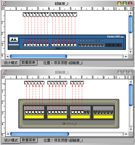 VisualNet 批量跨页连接